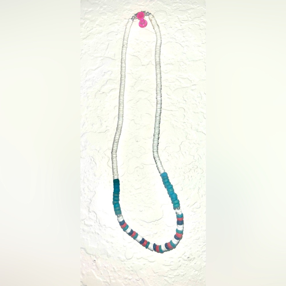 Tropical handmade shell beach necklace